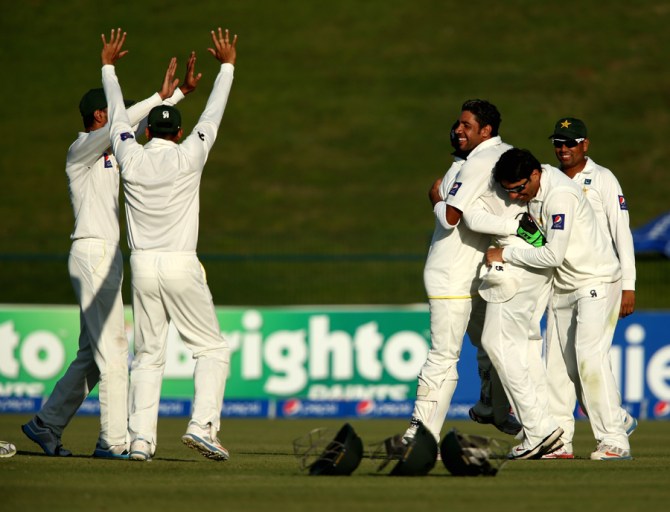 Pakistan only need two more wickets to win the match