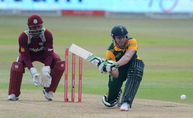 De Villiers was named Man of the Match for his magnificent knock of 81