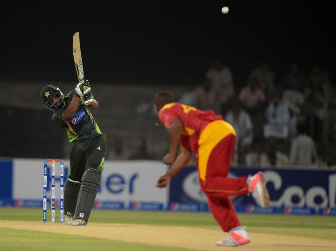 Ahmed hammered 12 boundaries and three sixes during his career-best innings of 83