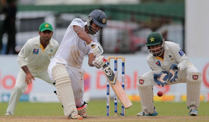 Karunaratne scored his sixth Test fifty