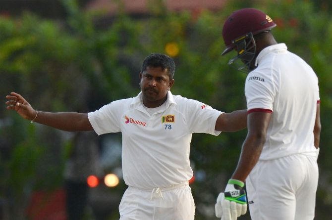 Herath finished with figures of 6-68 off 33 overs