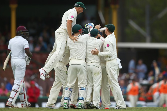 Australia hold the upper hand heading into the second day